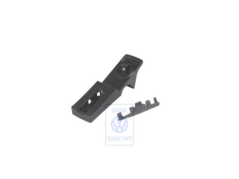 Original VW Bracket Satin Black - 7D0858691A 01C