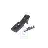 Original VW Bracket Satin Black - 7D0858691A 01C