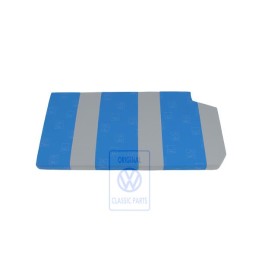 Original VW Padded Surface Flannel Grey/Blue - 7D0864413K PAK