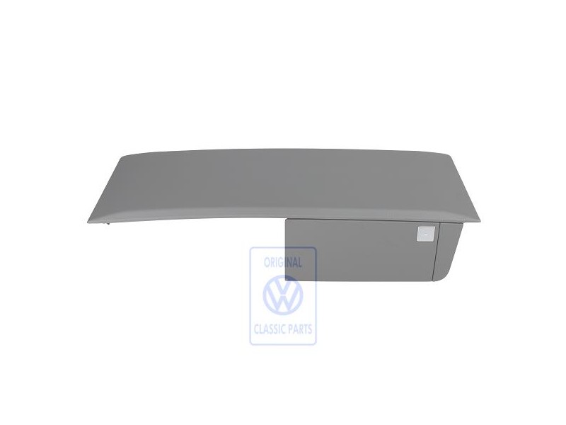 Original VW Stowage Compartment Flannel Grey - 7D0867091 7DE