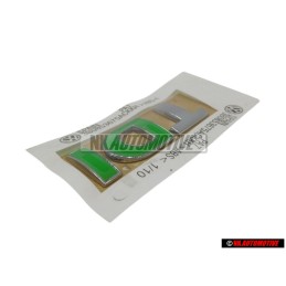 Original VW TDi Rear Boot Badge Emblem Yellow Green - 3B0853675ACKKH