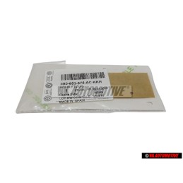 Original VW TDi Rear Boot Badge Emblem Yellow Green - 3B0853675ACKKH