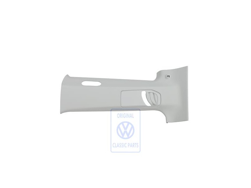 Original VW B-Pillar Trim Pearl Grey - 7D0867239G 2EN
