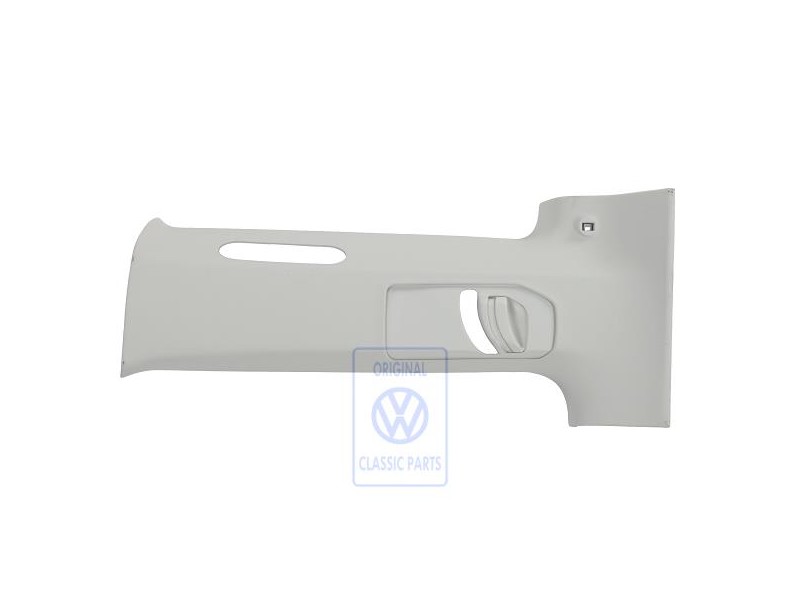 Original VW B-Pillar Trim Pearl Grey - 7D0867239K 2EN