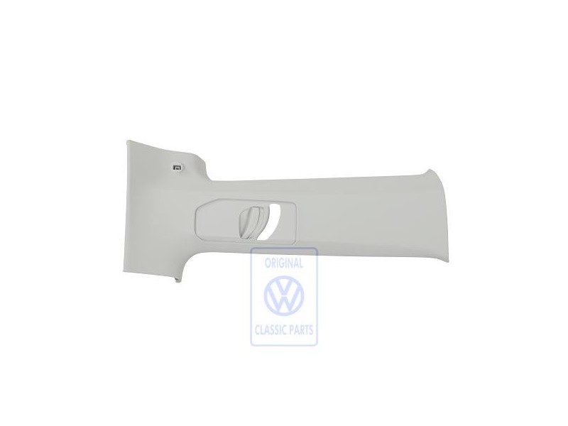 Original VW B-Pillar Trim Pearl Grey - 7D0867240G 2EN
