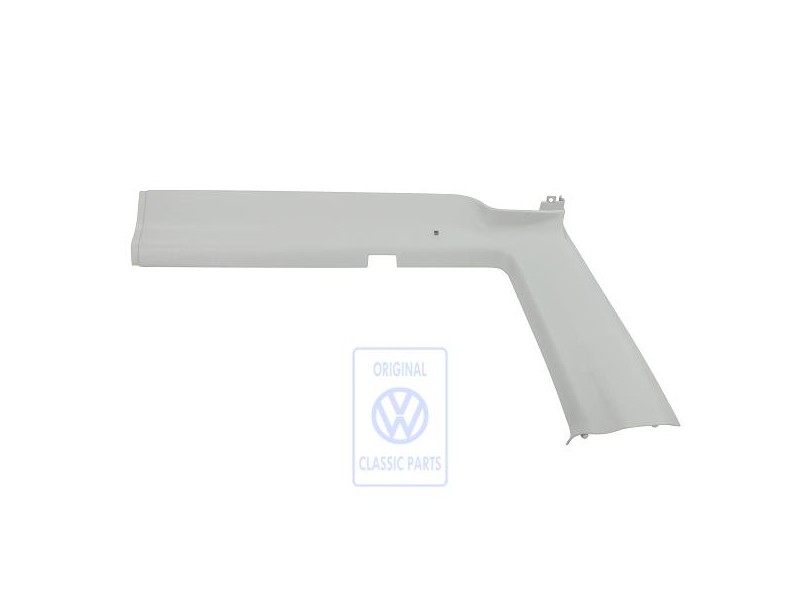 Original VW D-Pillar Trim Pearl Grey - 7D0867246D Y20