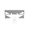 Original VW Seat Frame Trim Flannel Grey - 7D0868613E 7DP