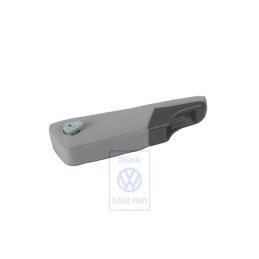 Original VW Armrest (Fabric) Flannel Grey - 7D0881081AFPAD