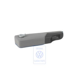 Original VW Armrest (Fabric) Flannel Grey/Blue - 7D0881081AFPAJ