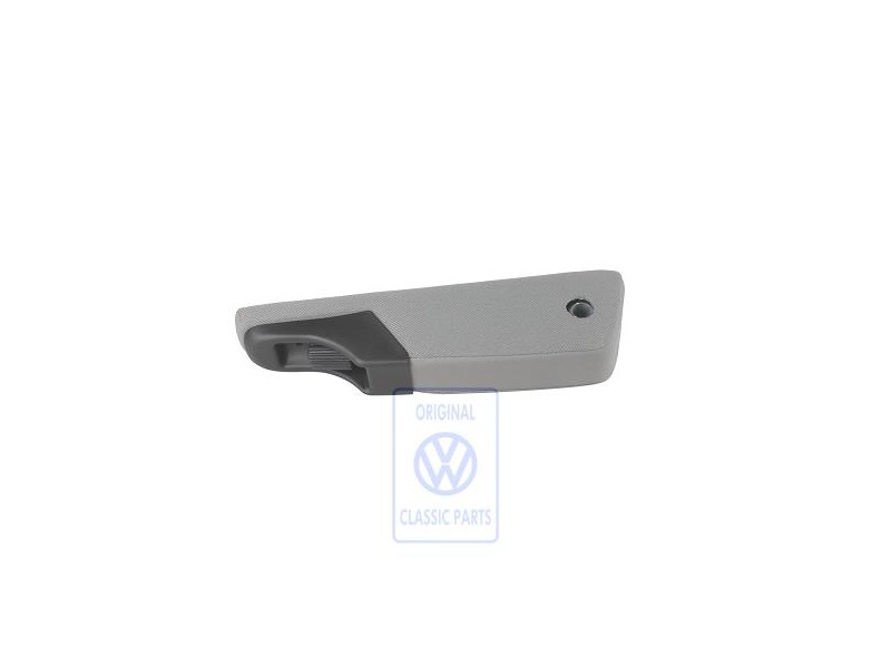 Original VW Armrest (Cloth/Leatherette) Flannel Grey - 7D0881081B HQB
