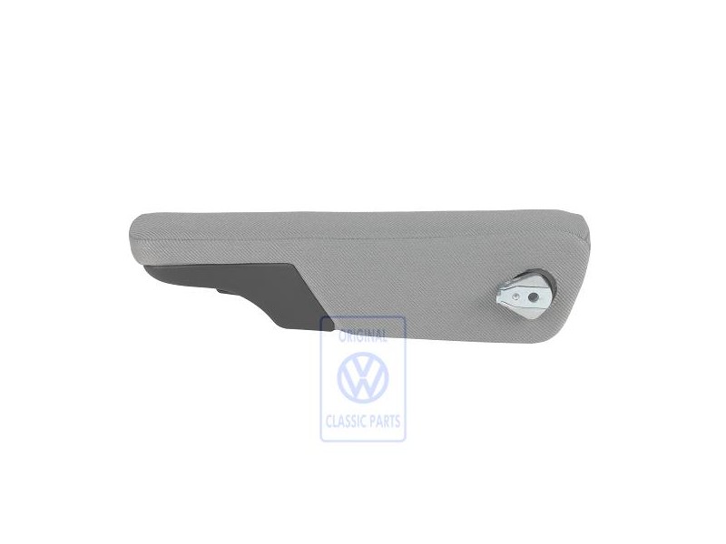 Original VW Armrest (Fabric) Flannel Grey - 7D0881082L 3EU