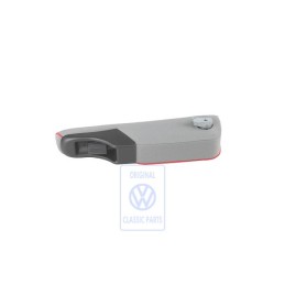 Original VW Armrest (Fabric) Flannel Grey/Red - 7D0881082R PAP