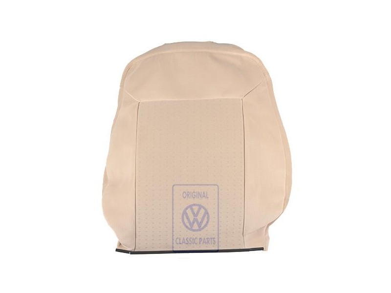 Original VW Backrest Cover (Fabric) Light Beige - 7D0881805AJHYD