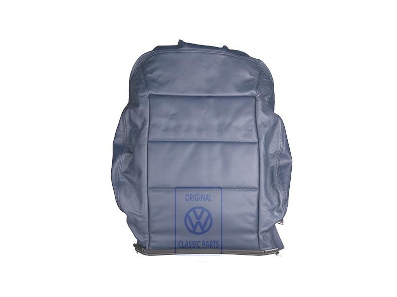 Original VW Backrest Cover (Leather/Leatherette) Lagoon - 7D0881805APLQZ