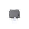 Original VW Head Restraint Cover (Cloth) Flannel Grey - 7D0881921AE71B