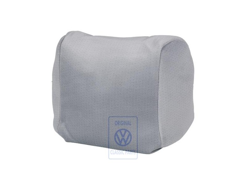Original VW Head Restraint Cover (Cloth) Flannel Grey - 7D0881921AG2EY