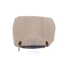 Original VW Head Restraint Cover (Cloth) Light Beige - 7D0881921M 4PP