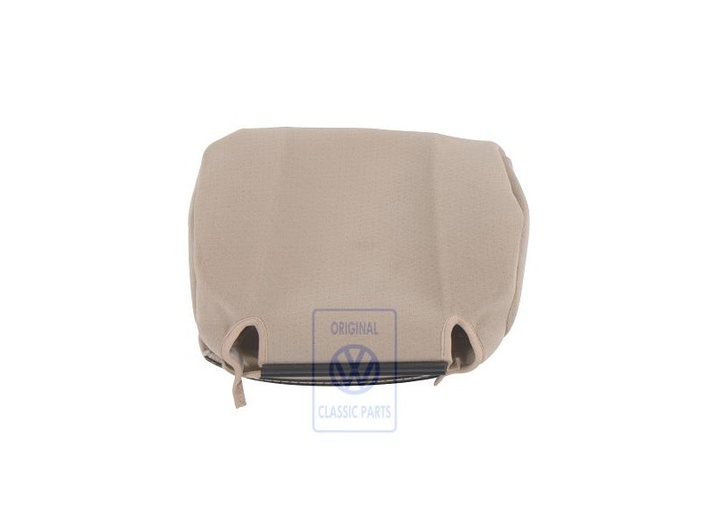 Original VW Head Restraint Cover (Cloth) Light Beige - 7D0881921M 4PP