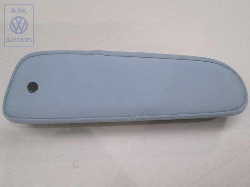 Original VW Armrest Flannel Grey - 7D0883081 HQB