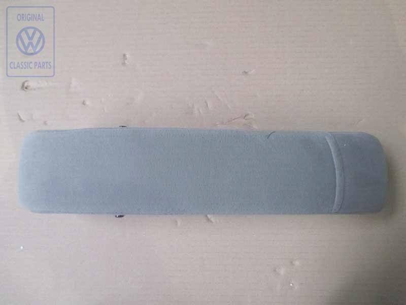 Original VW Armrest (Fabric) Flannel Grey - 7D0883095A 2EY