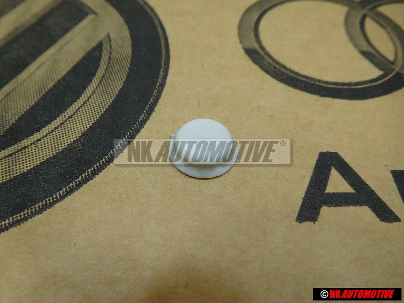 Original VW Cover Cap For Bolt Ermine (White) - 311867169 90X