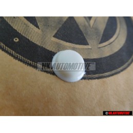 Original VW Cover Cap For Bolt Ermine (White) - 311867169 90X