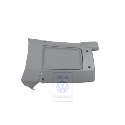 Original VW Backrest Cover Flannel Grey - 7D0883319A U71