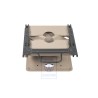 Original VW Seat Frame Light Beige - 7D0883669D R34