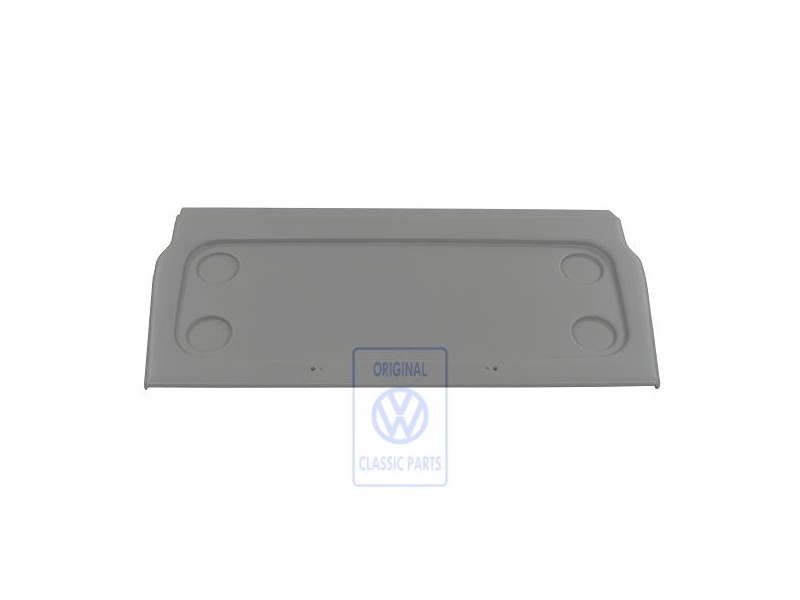 Original VW Backrest Cover Flannel Grey - 7D0883943 2DQ