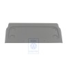 Original VW Backrest Cover Flannel Grey - 7D0883943 2DQ