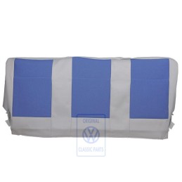 Original VW Seat Covering (Fabric) Flannel Grey/Blue - 7D0885405M HRC
