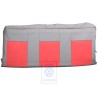 Original VW Backrest Cover (Fabric) Flannel Grey/Red - 7D0885805ADPAN