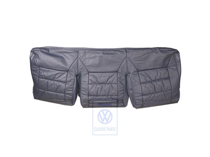 Original VW Backrest Cover (Leather/Leatherette) Lagoon - 7D0885805H EQU