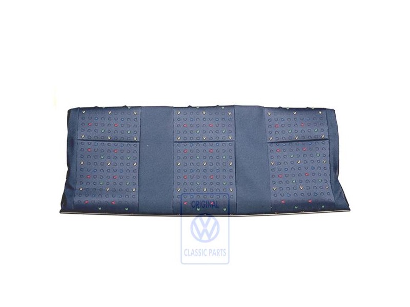 Original VW Backrest Cover (Cloth/Leatherette) Lagoon - 7D0885805L HQD