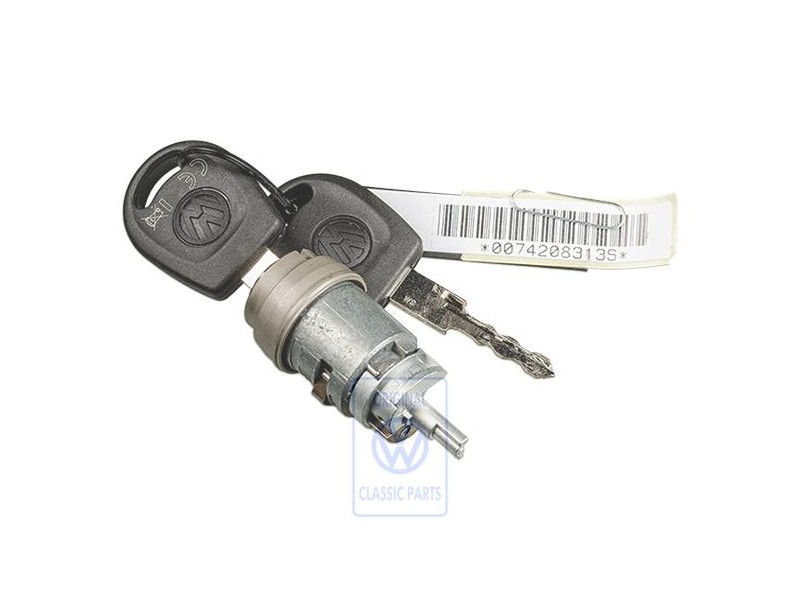 Original VW Lock Cylinder For Ignition Starter Switch - 7D0905855A