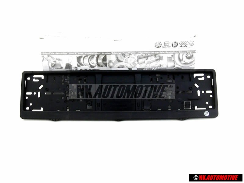 Original VW License Plate Holder Frame Suround - 000071800B 041