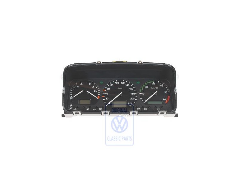 Original VW Combi-Instrument Satin Black - 7D0919862LX01C