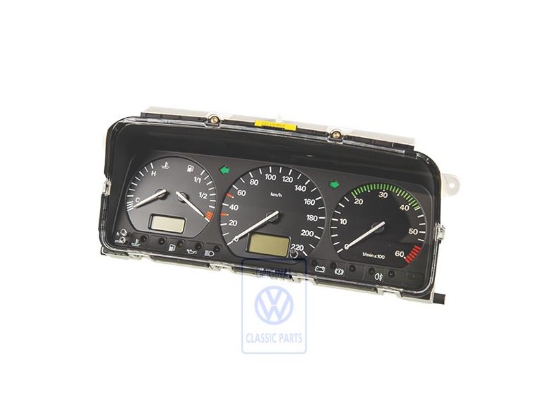 Original VW Combi-Instrument Satin Black - 7D0919862PX01C