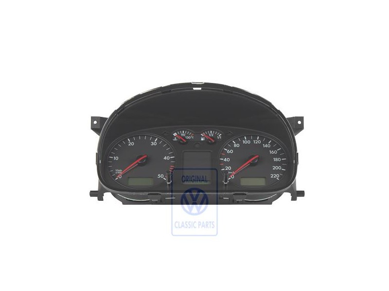 Original VW Combi-Instrument Satin Black - 7D0920820CX01C