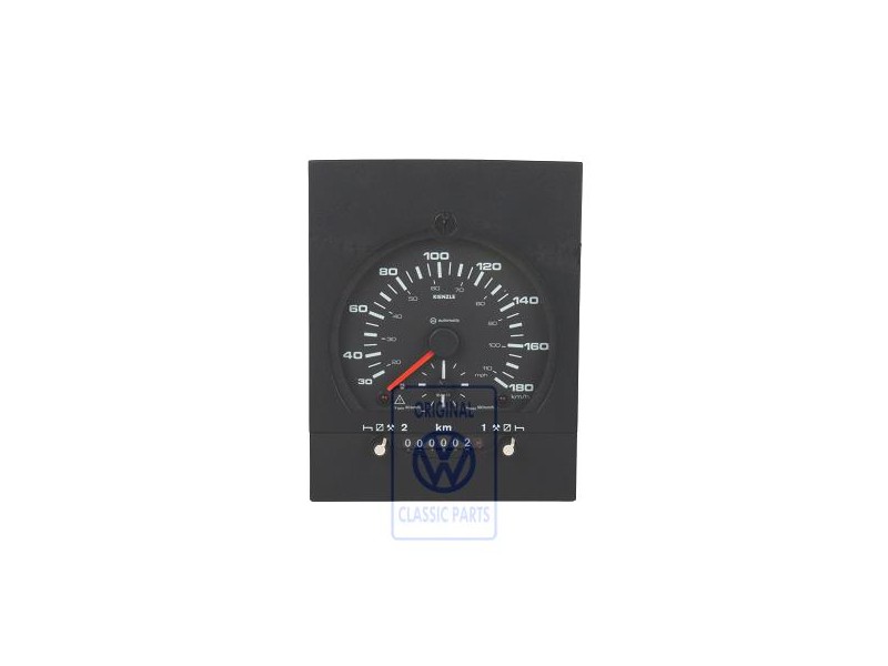 Original VW Tachograph Satin Black - 7D0957041 01C