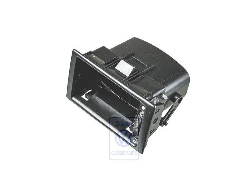 Original VW Housing For Air Vent Satin Black - 7D1819703 01C