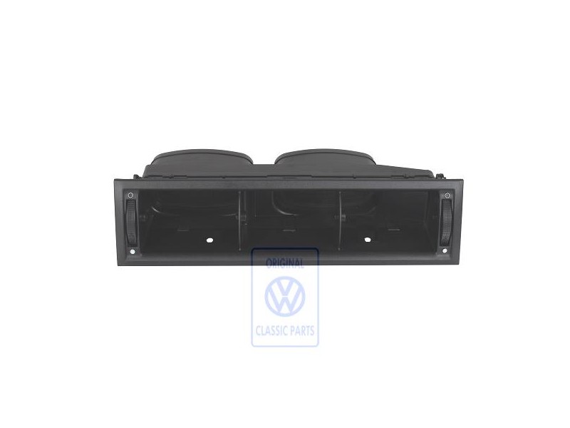 Original VW Housing For Air Vent Satin Black - 7D1819703A 01C