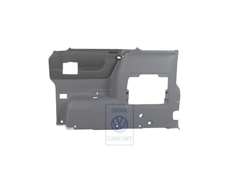 Original VW Side Panel Trim Flannel Grey - 7D1867036BDQEK