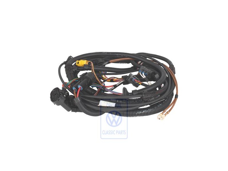 Original VW Wiring Set For Compressor And Electric Fan - 7D1971566P