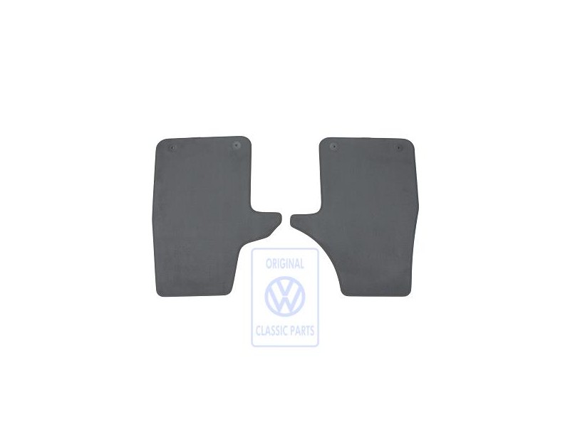Original VW 1 Set Foot Mats Anthracite - 7E5863011A DLI