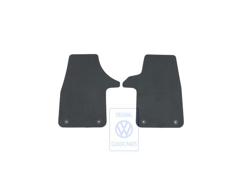 Original VW 1 Set Foot Mats Anthracite - 7E6863011A DLI