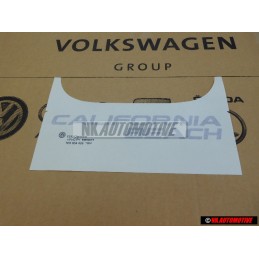 Original VW Film Lettering Silver - 7E8854433 1W4