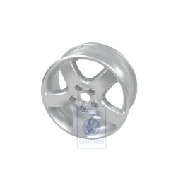 Original VW Aluminium Rim Bright Chrome - 7H0601025C Z31