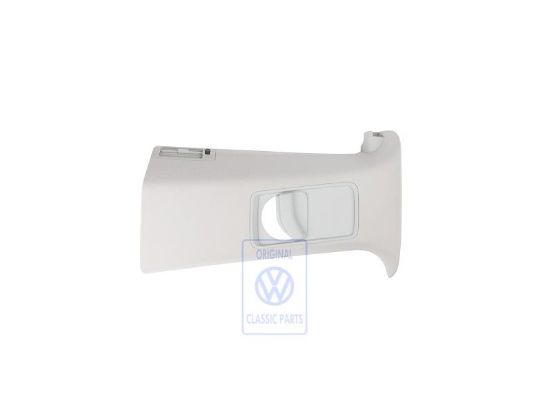 Original VW B-Pillar Trim Pearl Grey - 7H0867243AS2XP