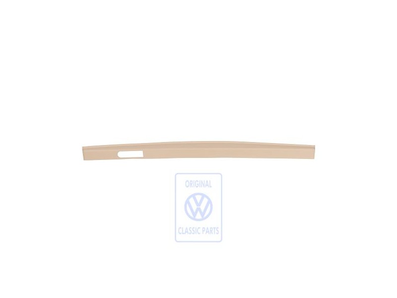 Original VW End Trim Pure Beige - 7H0867625J 7B9